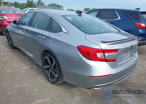 2022 Honda Accord Hybrid Sport z USA, uszkodzony, nr VIN 1HGCV3F20NA027792